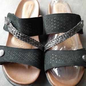 Rockport Cobb Hill Sandals Black 8.5 to 9